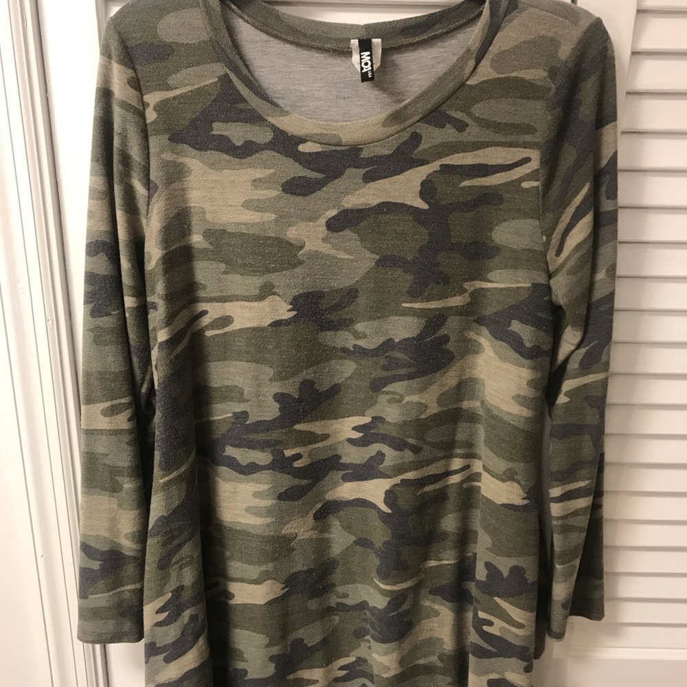 Camo dress shirt